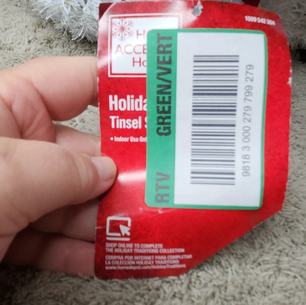 Festive Snowman Decoration with Candy Cane and Tree
